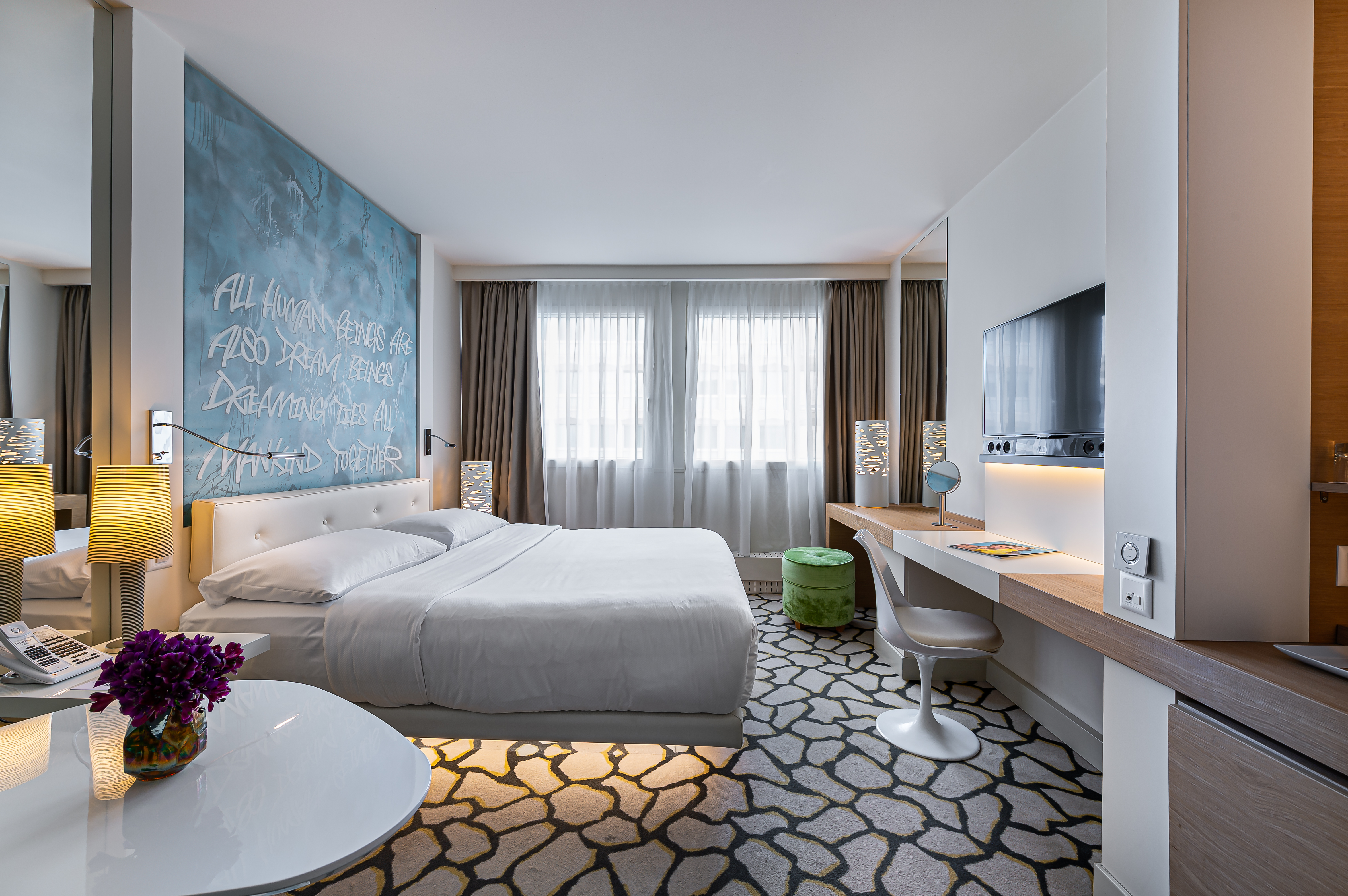 Hotel N'vY Genf | Familienhotel in Genf | Familienzimmer